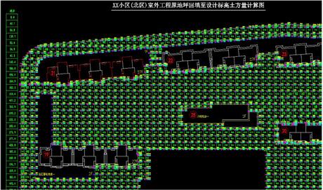 土方测绘计算图